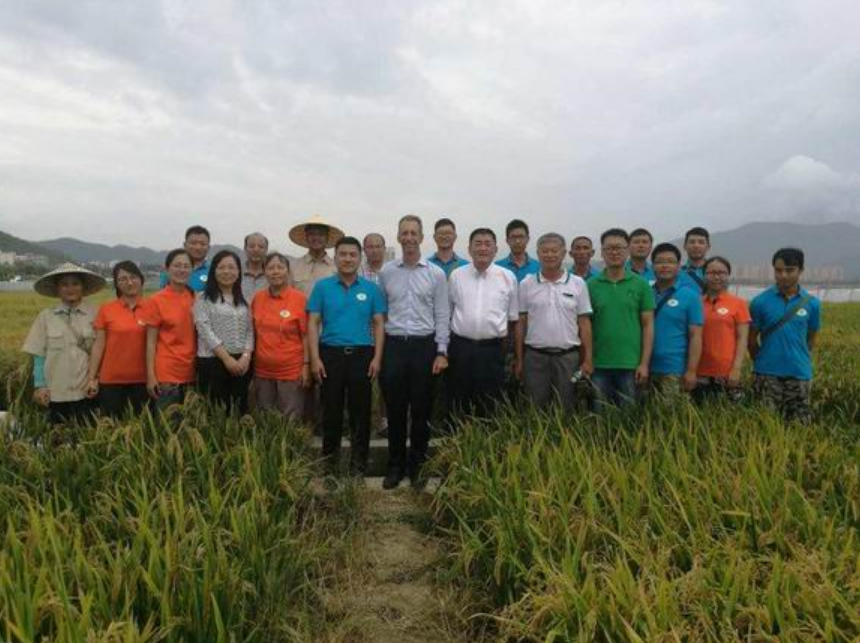 美国RICETEC代表团访问永利集团3044海南试验站