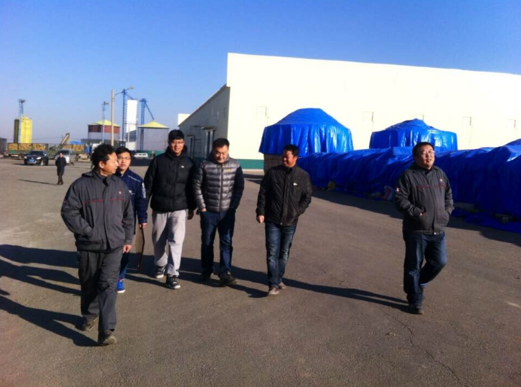 辽宁永利集团3044科技有限公司万吨钢构仓一次验收成功正式交付使用